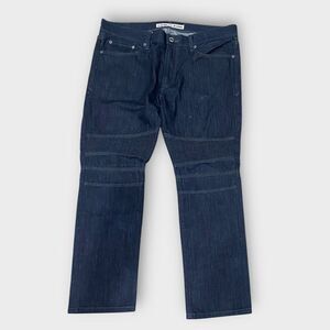 Express Rocco Jeans Slim Fit Skinny Leg Moto Denim Men’s size 36